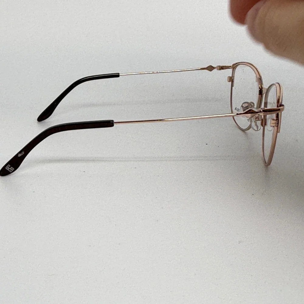 BCBGMAXAZRIA Freya Espresso Cat‎ Eye Eyeglasses Frames Made in Italy Women 21233